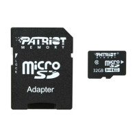 Карта пам'яті microSDHC (UHS-1) Patriot LX Series 32Gb class 10 (adapter SD) , Атикул k954 |  купить на VILKI.NET - фото № 1
