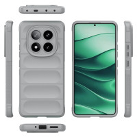 Чохол для смартфона Cosmic Magic Shield for Xiaomi Redmi Note 14 Pro 5G Grey Smoke (Цвет Grey-Smoke) - фото № 3