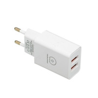 Мережевий зарядний пристрій WUW-C155 2USB 3.1A white (Цвет Белый) - фото № 2