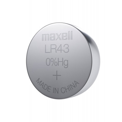 Батарейка MAXELL LR43 10PK MF(5X2) BLISTER 10шт (M-11716900) (4902580131418) - зображення 2