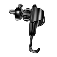 Автотримач для телефона Baseus Gravity Car Mount Black (Колір Черный) - фото № 4