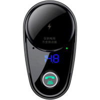 АЗП з FM-модулятором Baseus S-06 Car Bluetooth MP3 Player Black (Колір Черный) - фото № 3
