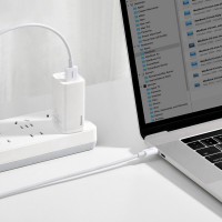 Кабель Baseus Superior Series USB to Type-C 66W 1m White (Колір 7068) - фото № 7