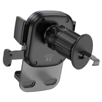 Автотримач для телефона BOROFONE BH120 Delightful one-button car holder (air outlet) Black Gray (Цвет Black-Gray) - фото № 5