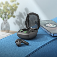 Бездротові навушники HOCO EW28 Magic true wireless BT gaming headset Black (Колір Черный) - фото № 5