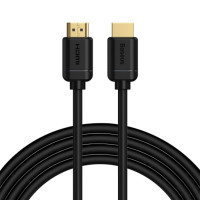 Кабель Baseus high definition Series HDMI To HDMI Adapter Cable 3m Black (Цвет 7073) - фото № 2