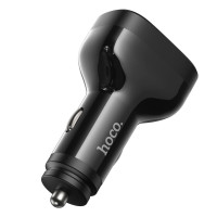 Автомобільний зарядний пристрій HOCO NZ11 Guide PD72W(2C2A) car charger Black (Цвет 7073) - фото № 5