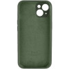 Чохол для смартфона Silicone Full Case AA Camera Protect for Apple iPhone 15 40,Atrovirens (Atrovirens)- № 4