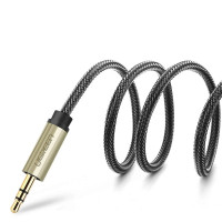Аудіокабель UGREEN 3.5mm TRS to Dual 6.35mm TS Audio Cable 1m (Gray) (Цвет Серыйм) - фото № 3