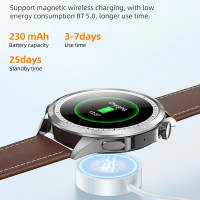 Смарт-годинник HOCO Y21 AMOLED Smart sports watch(call version) Metal gray (Цвет Metal Gray) - фото № 8