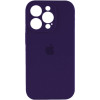 Чохол для смартфона Silicone Full Case AA Camera Protect for Apple iPhone 15 Pro 59,Berry Purple