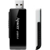 Flash Apacer USB 3.0 AH350 128Gb black (AP128GAH350B-1)