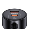 Автомобільний зарядний пристрій Baseus High Efficiency Pro 1-for-2 Car Cigarette Lighter 30W Cosmic Black (Cosmic-Black)- № 6