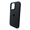 Чохол для смартфона Silicone Full Case AA Open Cam for Apple iPhone 16 Pro 12,Dark Grey (Dark Grey)- № 4