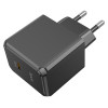 Мережевий зарядний пристрій HOCO CS13A Ocean single port PD20W charger Black - зображення 2