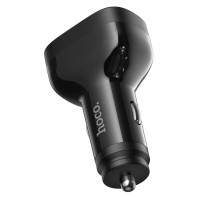Автомобільний зарядний пристрій HOCO NZ11 Guide PD72W(2C2A) car charger Black (Цвет 7073) - фото № 3