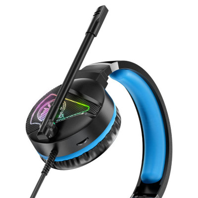 Навушники HOCO W104 Drift gaming headphones Blue - изображение 2
