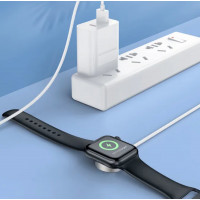 Бездротовий зарядний пристрій для смарт-годинника Hoco CW39 Wireless charger for iWatch White (Колір 7068) - фото № 6