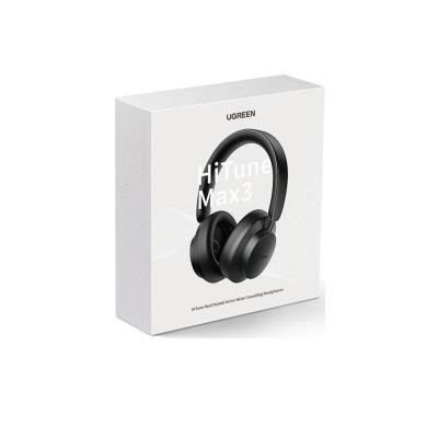 Навушники UGREEN HP106 HiTune Max3 Hybrid Active Noise-Cancelling Headphones (Black) - изображение 4