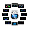 Бездротові навушники BOROFONE BW87 Mist true wireless BT headset with touch screen White (White)- № 7