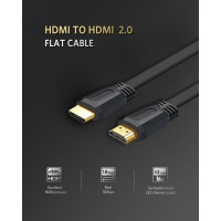 Кабель UGREEN ED015 HDMI Flat Cable 3m (UGR-50820) (Цвет 7073) - фото № 2