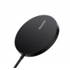 Бездротовий зарядний пристрій Baseus Simple Mini3 Magnetic Wireless Charger 15W Black (7073)- № 3