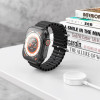 Смарт-годинник HOCO Y12 Ultra smart sports watch(call version) Black - зображення 3