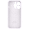 Чохол для смартфона Silicone Full Case AA Camera Protect for Apple iPhone 15 Pro 8,White (7068)- № 4