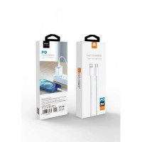 Кабель WUW-X181 Type-C to Lightning PD 20W white (Колір Белый) - фото № 3