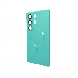 Чохол для смартфона Cosmic Frame MagSafe Color for Samsung S23 Ultra Light Green