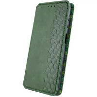 Чохол-книжка для смартфона Rubic Leather for Samsung Galaxy A05s Green (Колір 30801) - фото № 3