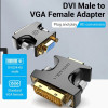 Адаптер Vention DVI Male (24+5) to VGA Female Adapter Black (ECFB0) - изображение 4