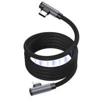 Кабель BOROFONE BU50 elbow magnetic PD charging data cable iP 1m Black (Цвет Черный) - фото № 3