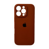 Чохол для смартфона Silicone Full Case AA Camera Protect for Apple iPhone 16 Pro 42,Saddle Brown (Saddle-Brown)- № 2