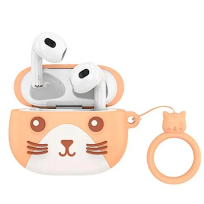 Навушники HOCO EW46 True wireless stereo headset Khaki Cat - зображення 1