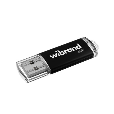 Flash Wibrand USB 2.0 Cougar 8Gb Black - изображение 1