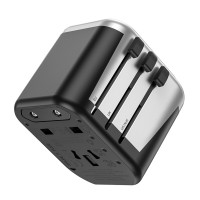 УЗП HOCO AC5 Level dual port universal conversion charger Black (Цвет 7073) - фото № 3