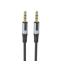 Аудіокабель BOROFONE BL19 Creator AUX audio cable Black (Цвет Черный) - фото № 3