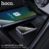 Адаптер HOCO HU1 Way car wireless CarPlay adapter Metal Gray (Цвет Black) - фото № 6