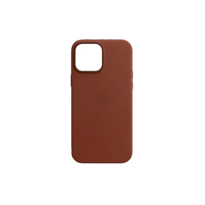 Чохол для смартфона Leather AAA Full Magsafe IC for iPhone 15 Pro Umber - изображение 1