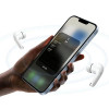 Bluetooth stereo гарнитура Usams USAMS-XD18 TWS Earbuds --X-don Series BT5.3 white - зображення 4