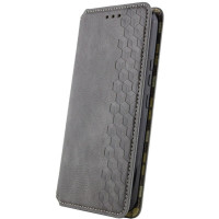 Чохол-книжка для смартфона Rubic Leather for Xiaomi Redmi Note 13 4G Grey (Цвет 30812) - фото № 2