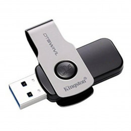 Flash Kingston USB 3.0 DT Swivel Design 32GB Metal/Black