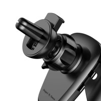 Автотримач для телефона Baseus Gravity Car Mount Black (Колір Черный) - фото № 5