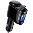 АЗП з FM-модулятором Baseus S-06 Car Bluetooth MP3 Player Black