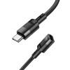 Кабель HOCO U107 Type-C Male to Type-C Female USB2.0 extension cable(L=1.2m) Black (6931474789990) - зображення 2