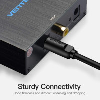 Аудіокабель Vention Optical Fiber Audio Cable 3M Black (BAEBI) (Колір Черный) - фото № 7