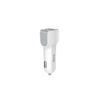 Автомобільний зарядний пристрій HOCO Z23 grand style dual-port car charger set with Micro cable White (Колір Белый), Атикул k23777 |  купить на VILKI.NET - фото № 1