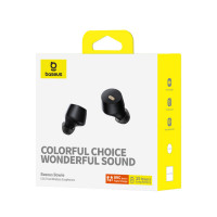 Бездротові навушники Baseus Bowie E18 True Wireless Earphones  Cosmic Black (Цвет Cosmic-Black) - фото № 2
