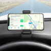 Автотримач для телефона UGREEN LP189 Dashboard Snap Clip Phone Holder Black (Black)- № 7